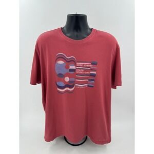 Life is Good Music is What Color Sounds Like Size XXL Crusher Shirt Musician